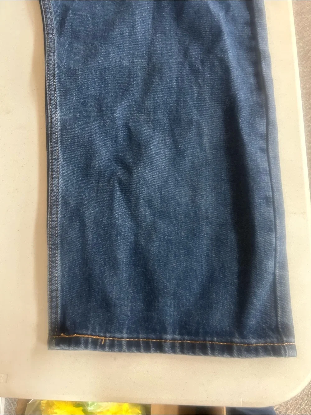 Levi's 505 Men's Dark Indigo Relaxed Jeans 50x28 Brand New
